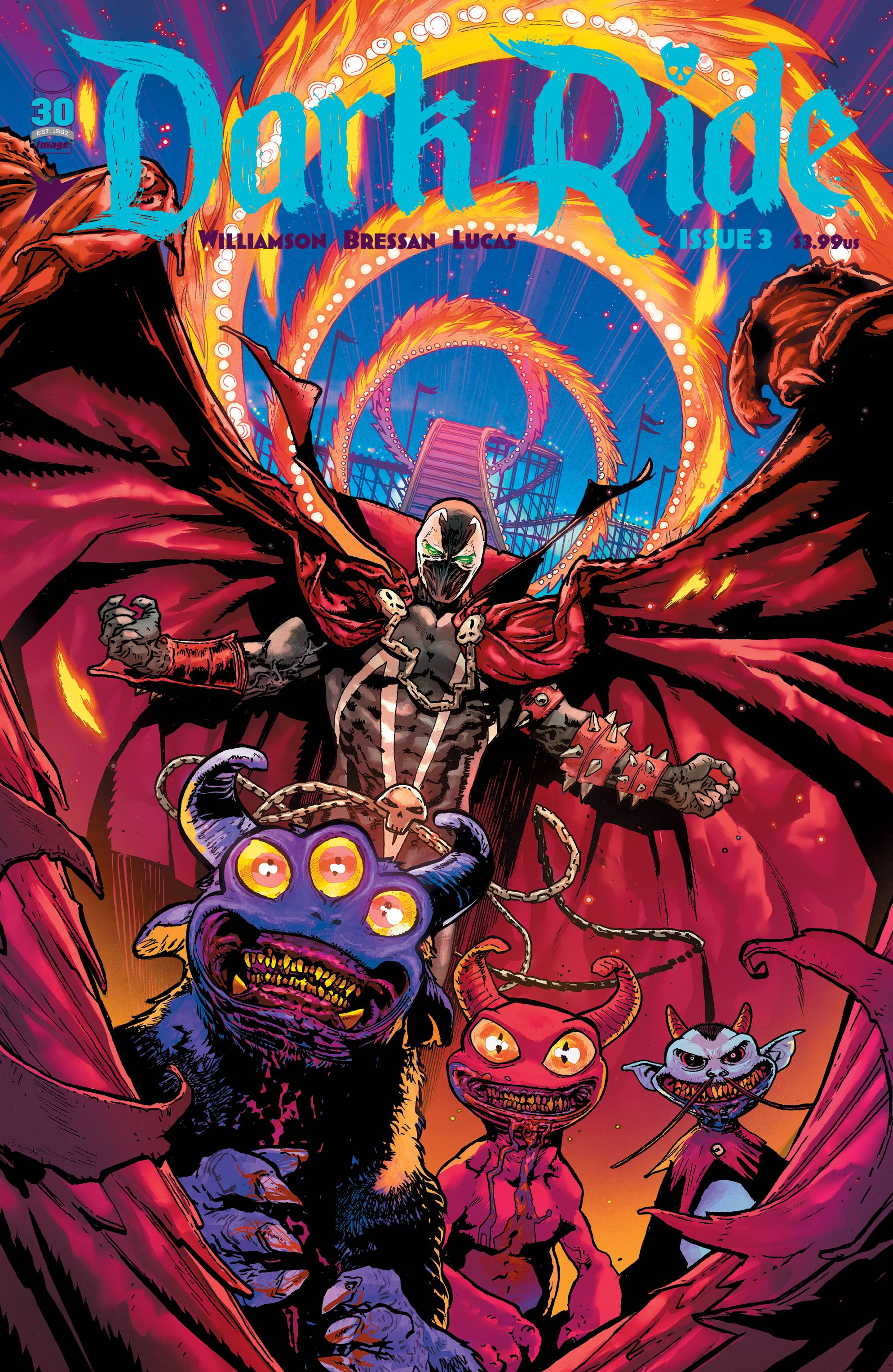 DARK RIDE #3 CVR E SPAWN VAR (MR) 💎🤮 – Economics In Comics