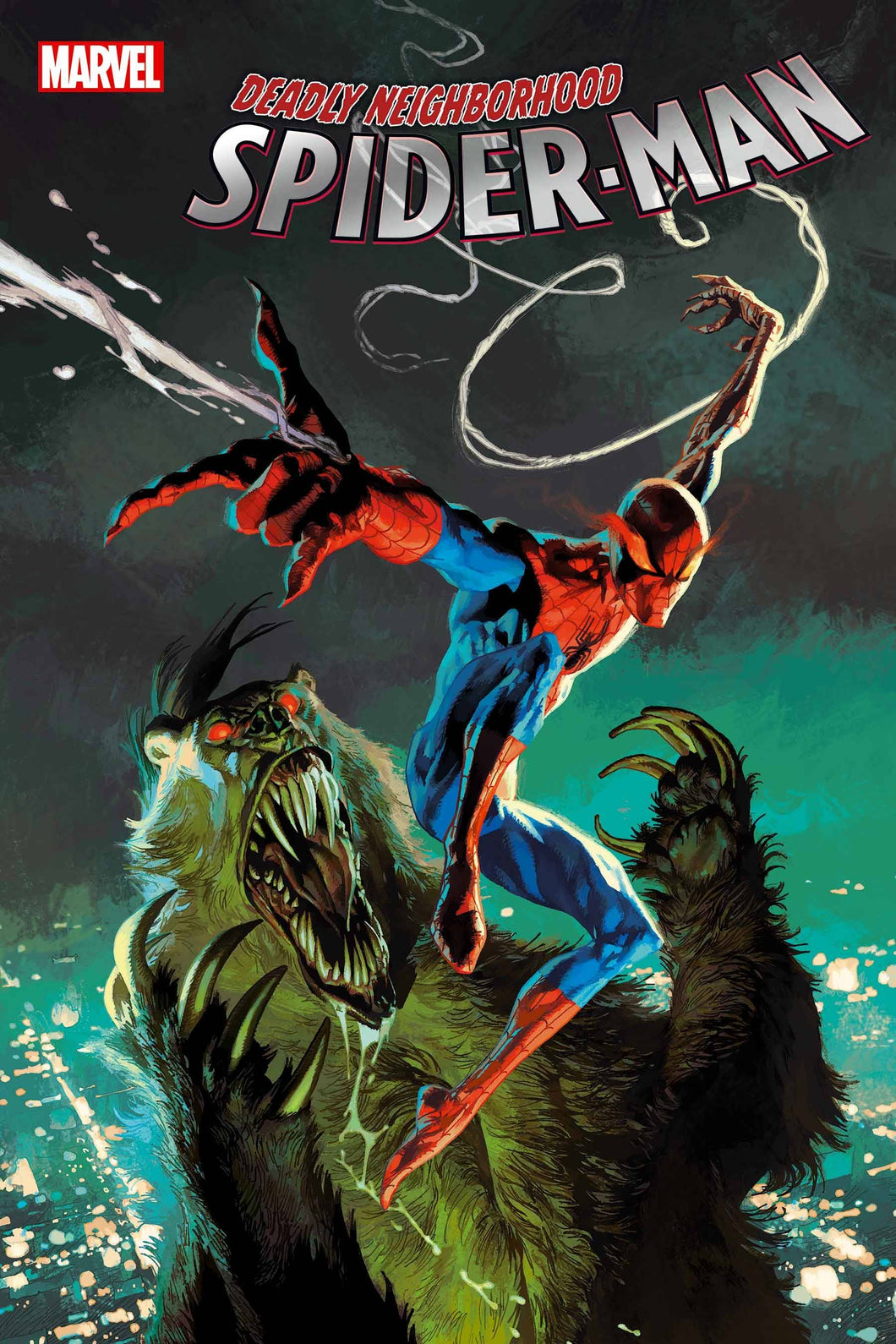 DEADLY NEIGHBORHOOD SPIDER-MAN #1 (OF 5) CASANOVAS VAR 🐧🤮