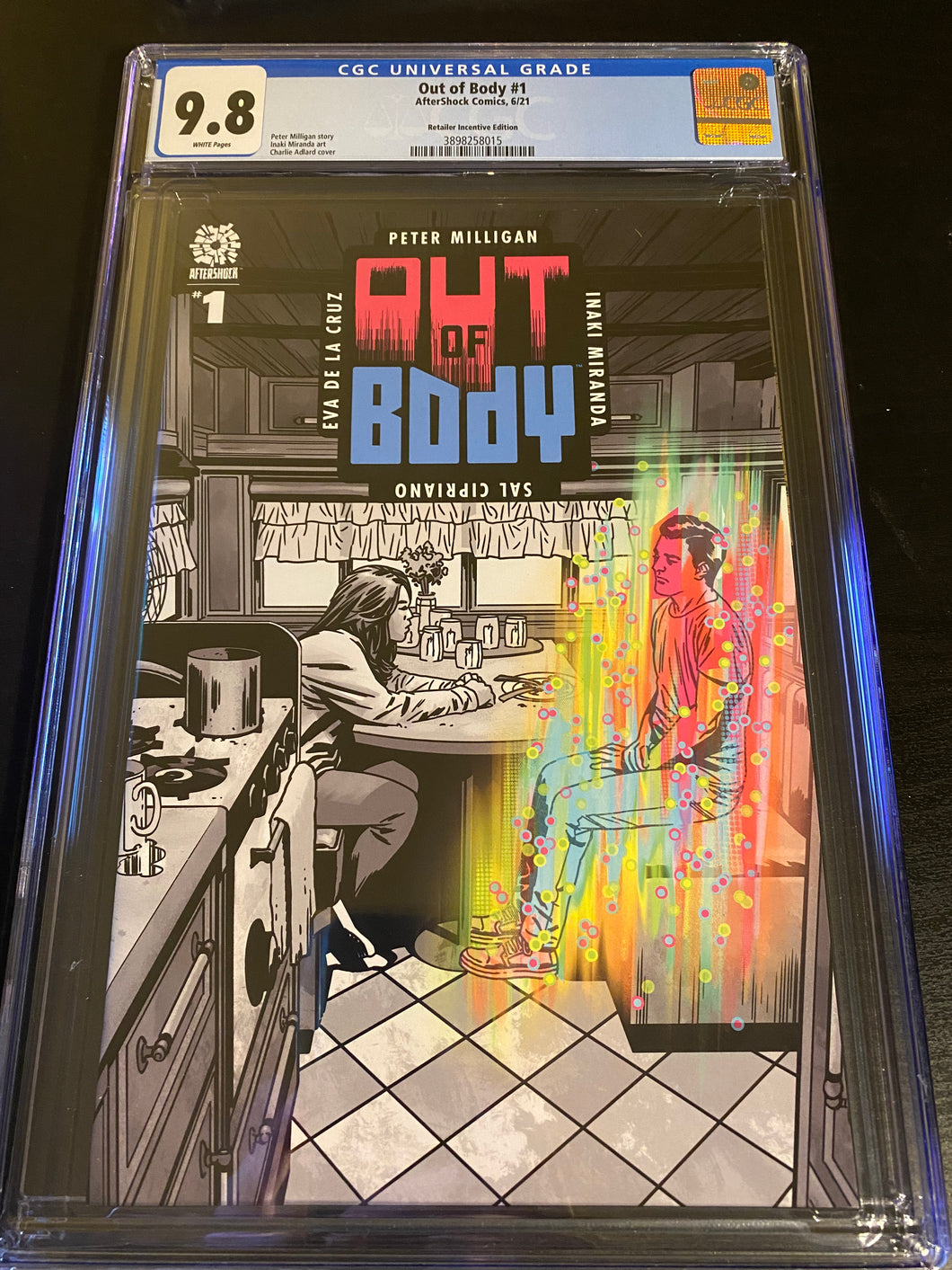 CGC 9.8 Out of Body #1 Retailer Incentive Edition