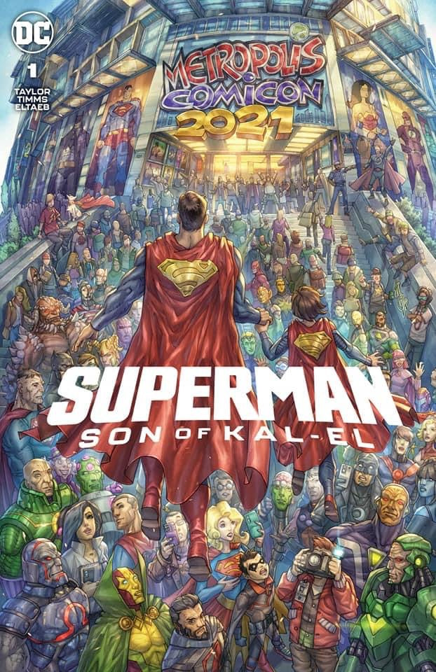 SUPERMAN SON OF KAL-EL #1 ALAN QUAH TRADE DRESS EXCLUSIVE