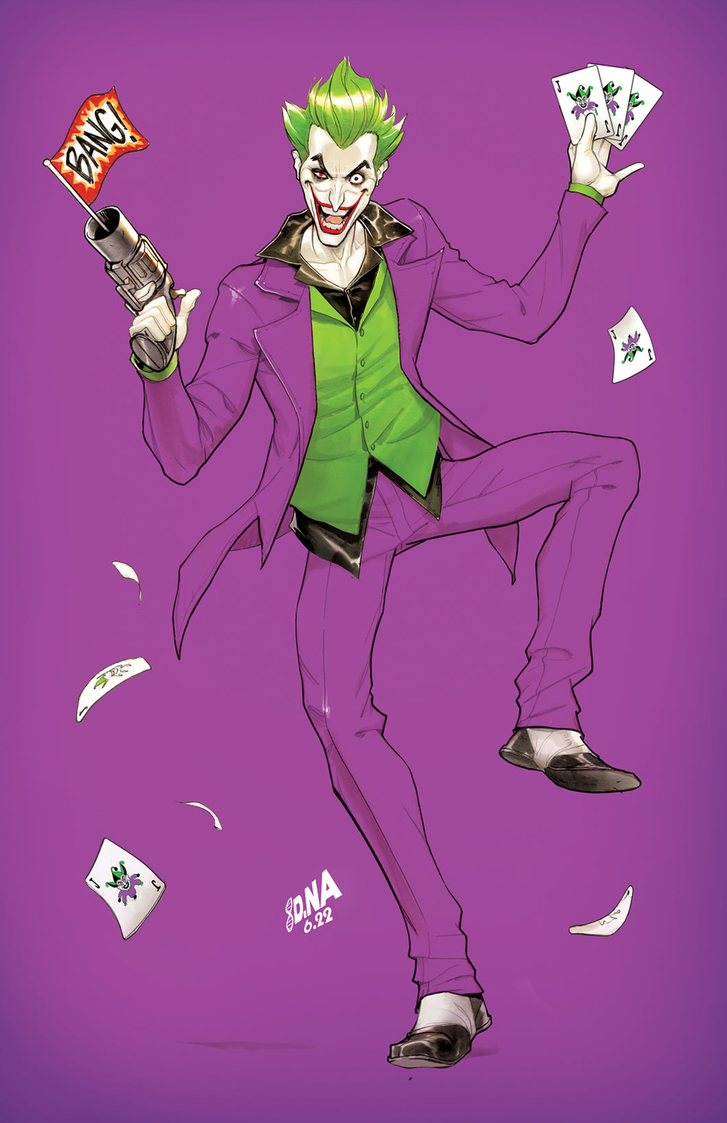 JOKER THE MAN WHO STOPPED LAUGHING #1 CVR C DAVID NAKAYAMA VAR 🌙🤮
