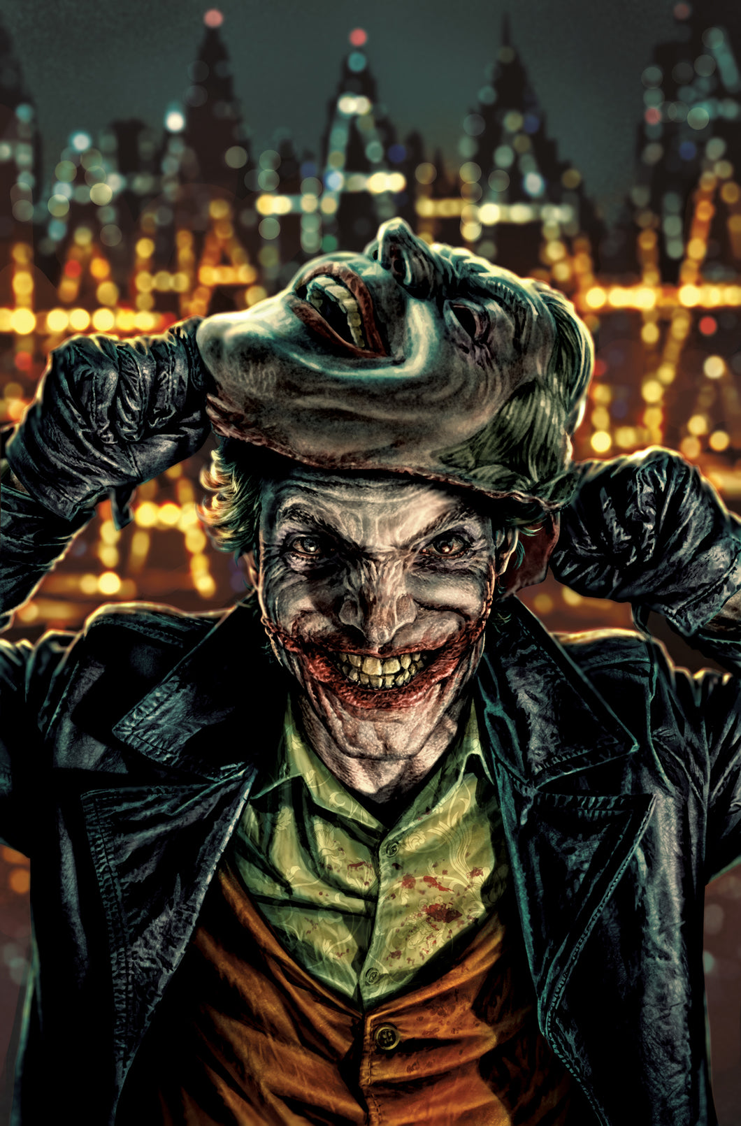 JOKER THE MAN WHO STOPPED LAUGHING #1 CVR B LEE BERMEJO VAR 🌙🤮