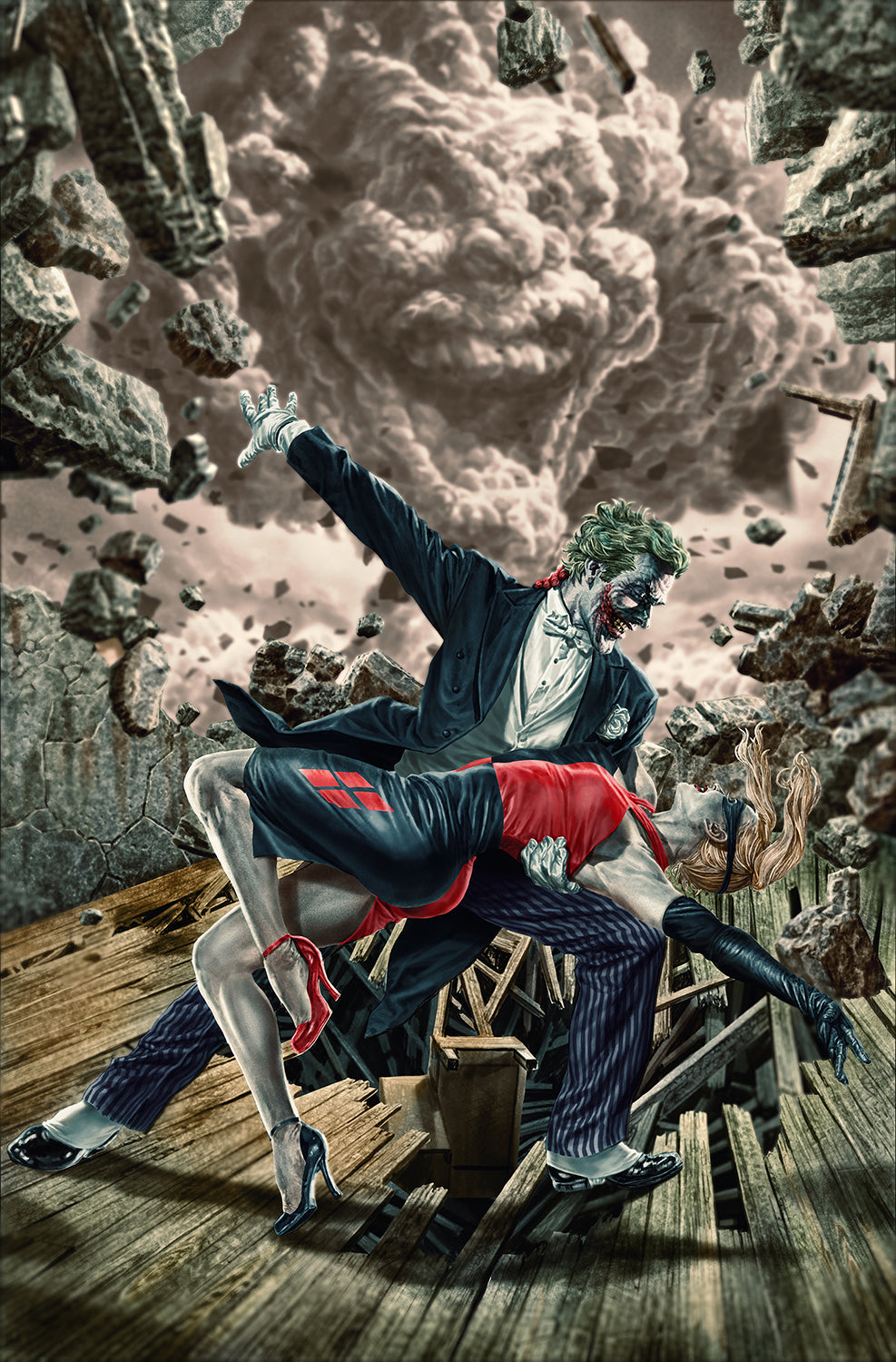 JOKER THE MAN WHO STOPPED LAUGHING #2 CVR B LEE BERMEJO VAR 🌙🤮