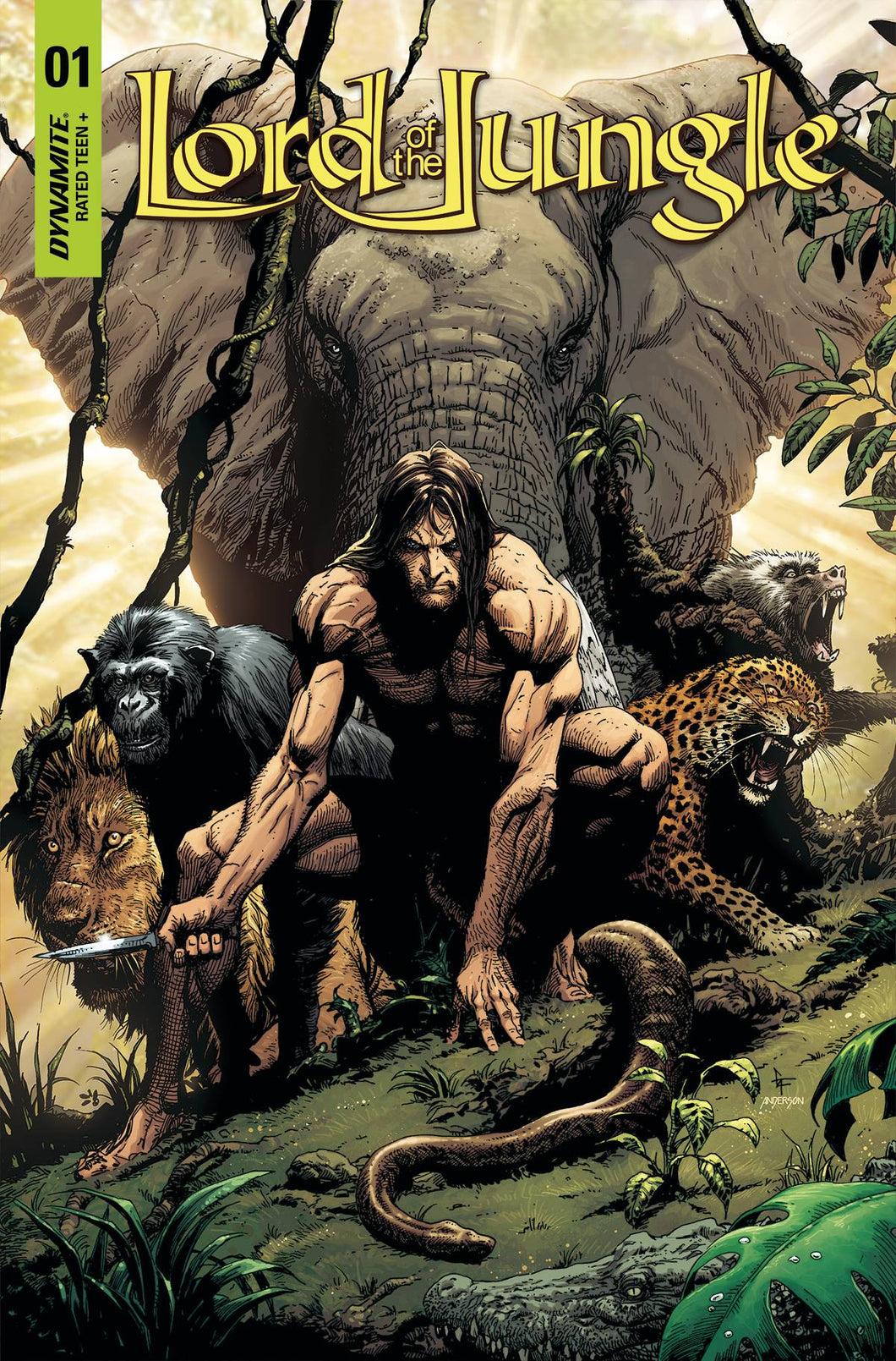 LORD OF THE JUNGLE #1 CVR A FRANK 💎🧐