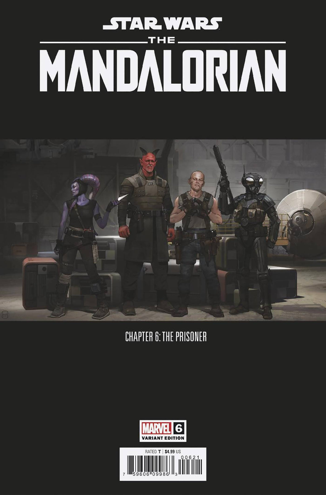 STAR WARS: THE MANDALORIAN 6 CONCEPT ART VARIANT 🐧🧐
