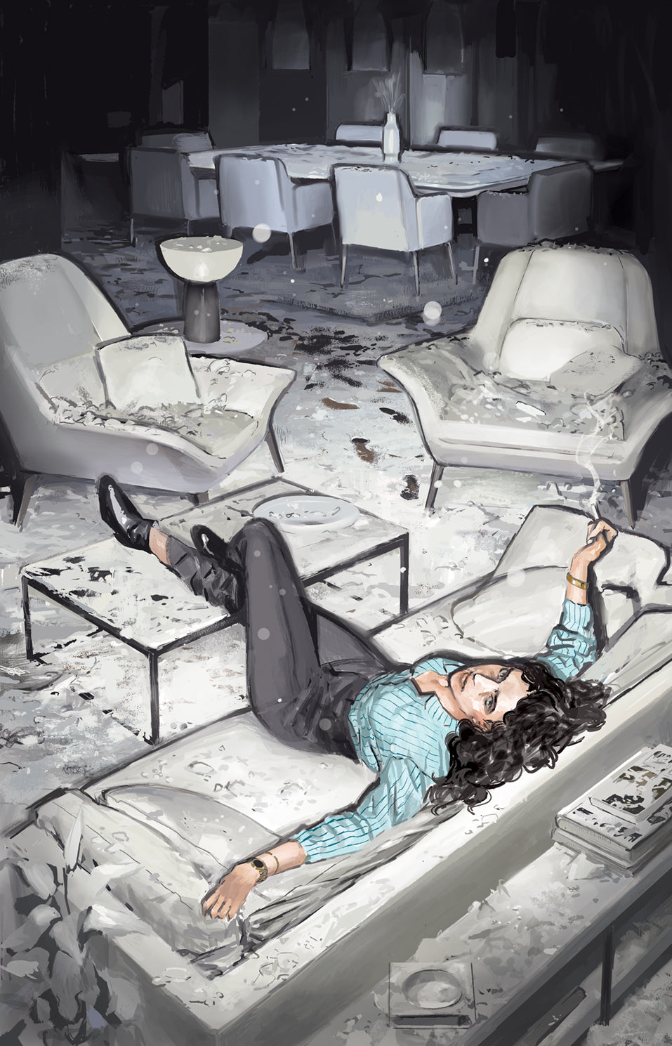 NICE HOUSE ON THE LAKE #8 (OF 12) CVR A ALVARO MARTINEZ BUENO (MR) 🌙🤮