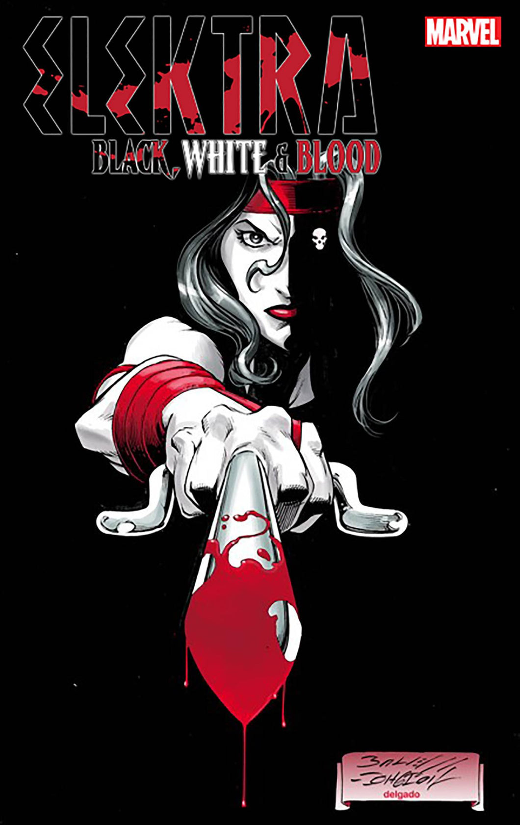 ELEKTRA BLACK WHITE BLOOD #3 (OF 4) BAGLEY VAR 🐧