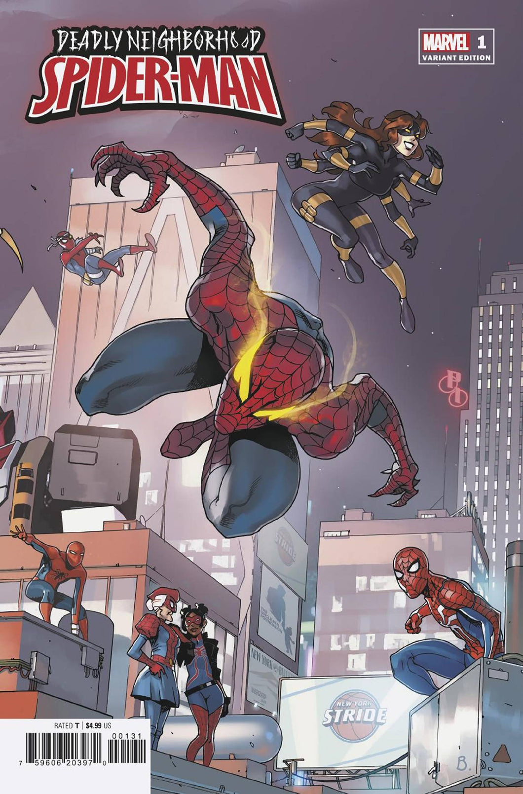 DEADLY NEIGHBORHOOD SPIDER-MAN #1 (OF 5) BENGAL CONNECT VAR 🐧🤮