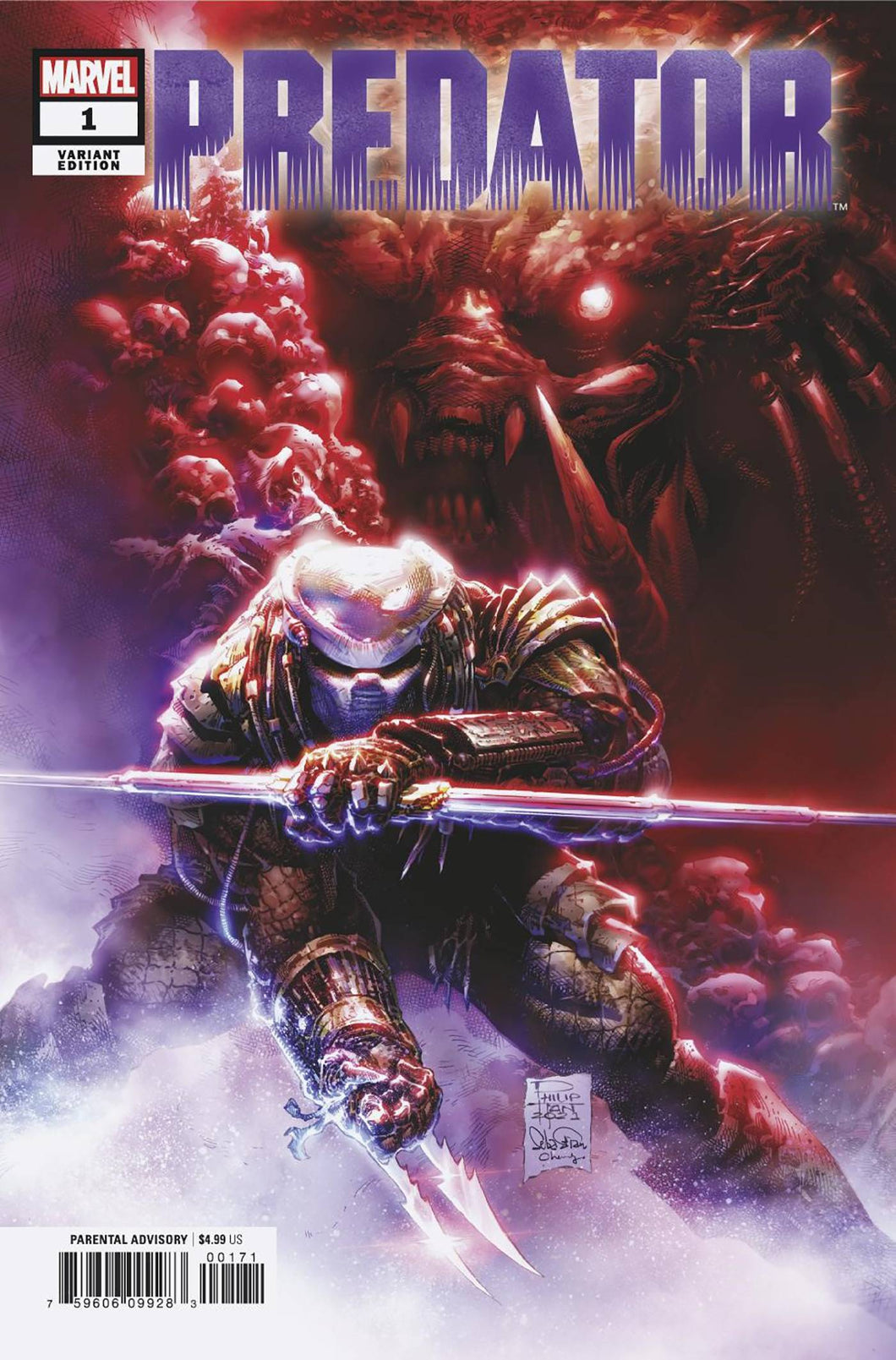 PREDATOR #1 50 COPY INCV TAN VAR 🐧🧐🤮