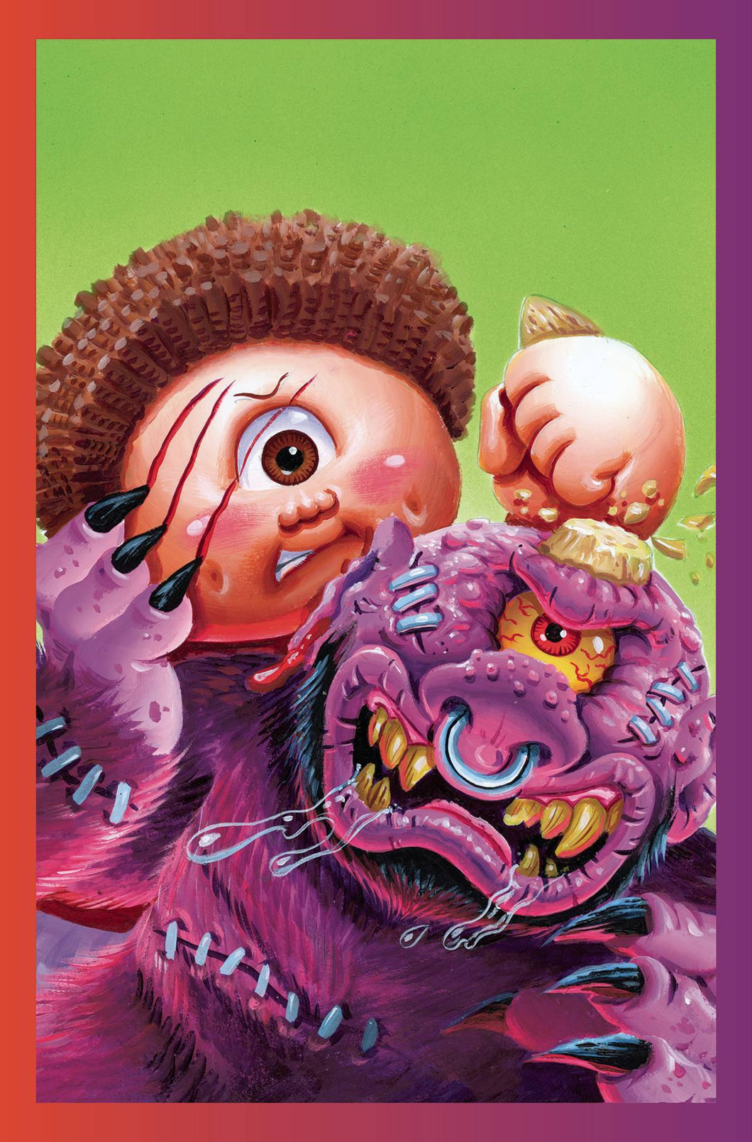 MADBALLS VS GARBAGE PAIL KIDS #1 CVR I 40 COPY INCV SIMKO TR 💎🧐🤮