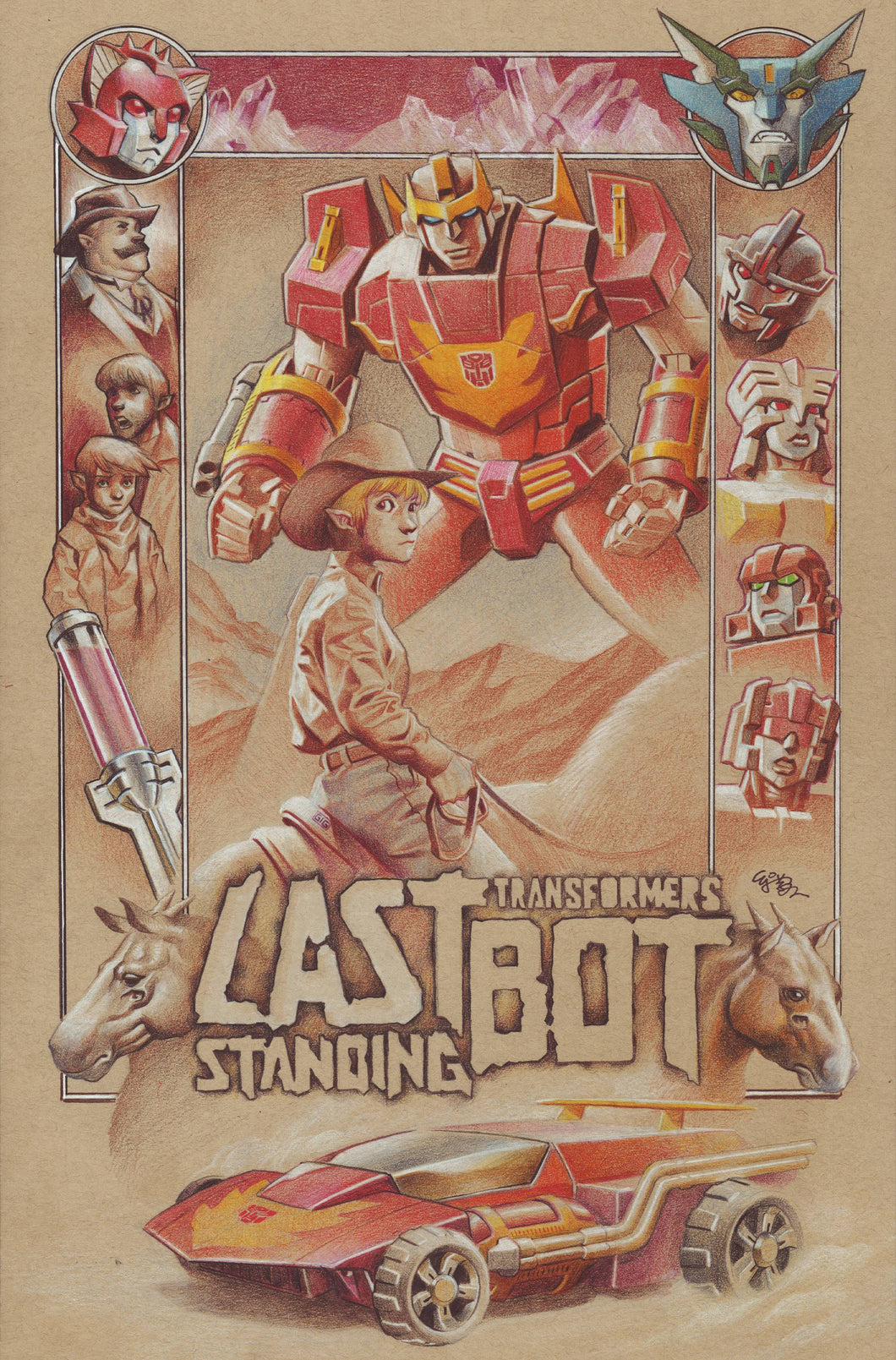 TRANSFORMERS LAST BOT STANDING #4 CVR E 10 COPY SU INCV 🐧