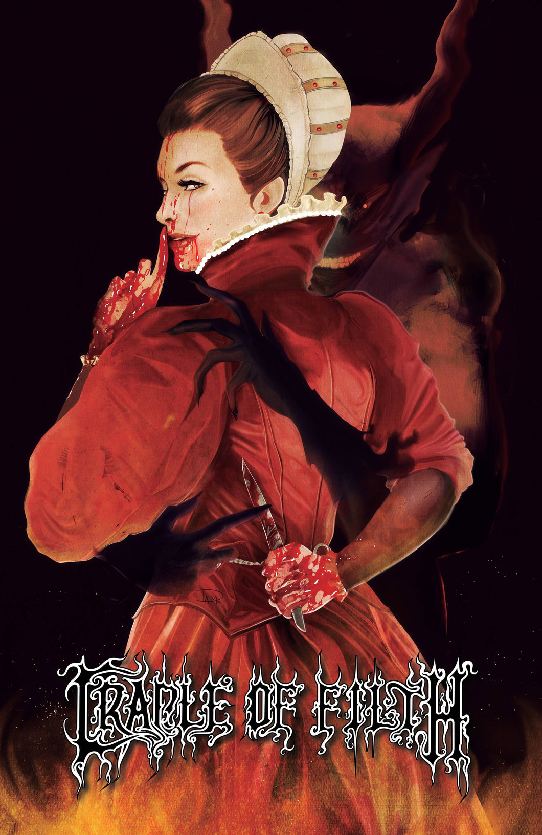 CRADLE OF FILTH #3 CVR B 5 COPY INCV MORA ANGELS & DEVILS 💎🤮