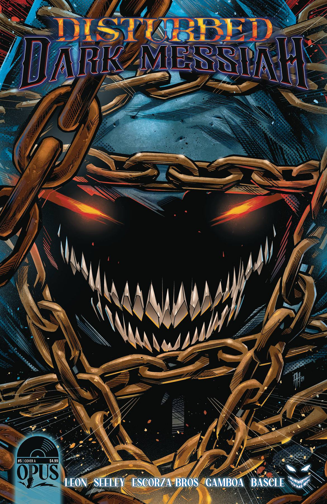 DISTURBED DARK MESSIAH #5 (OF 5) CVR A HERNANDEZ 💎