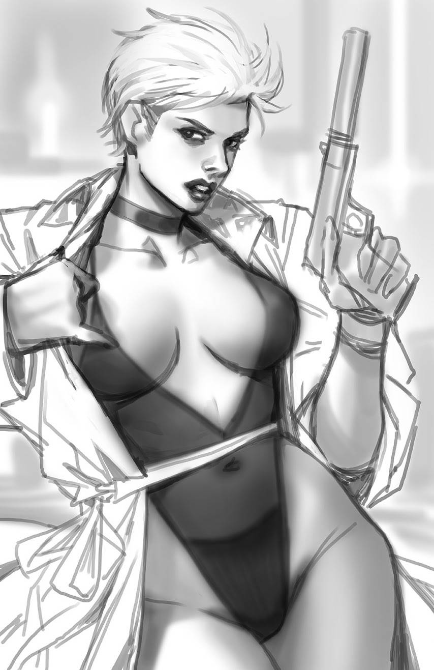 GUN HONEY BLOOD FOR BLOOD #2 (OF 4) CVR E 5 COPY SKETCH INCV 💎🤮