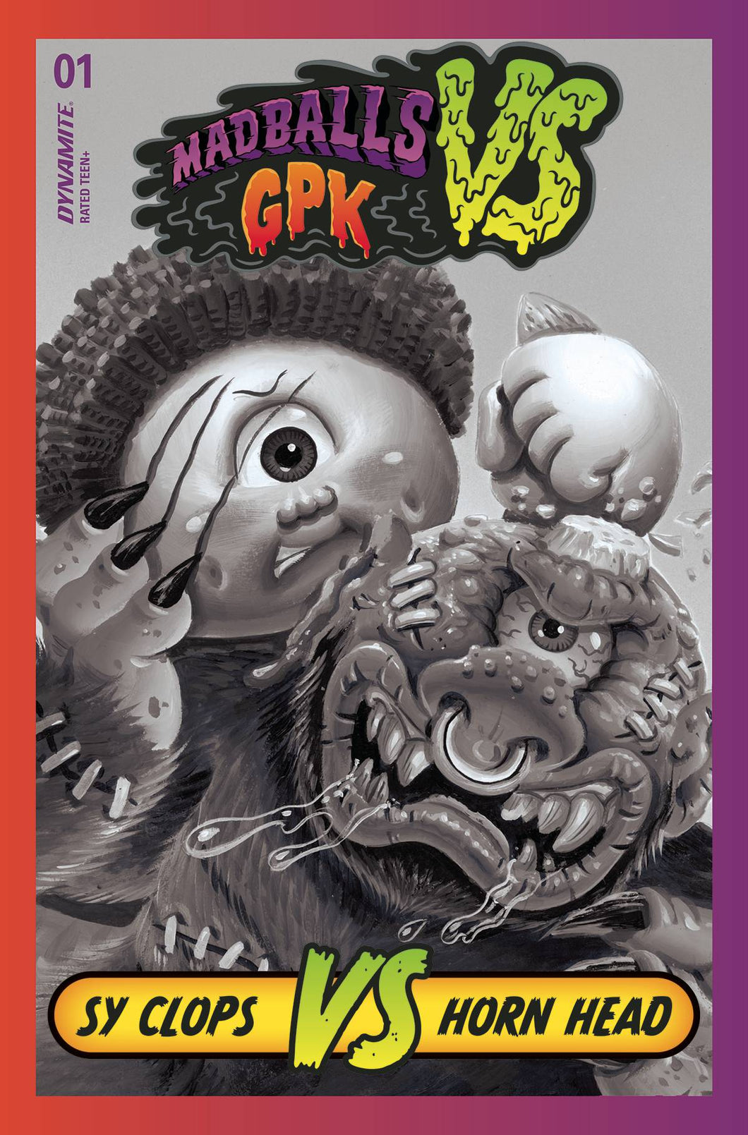 MADBALLS VS GARBAGE PAIL KIDS #1 CVR M 10 COPY FOC INCV TRAD 💎🧐🤮