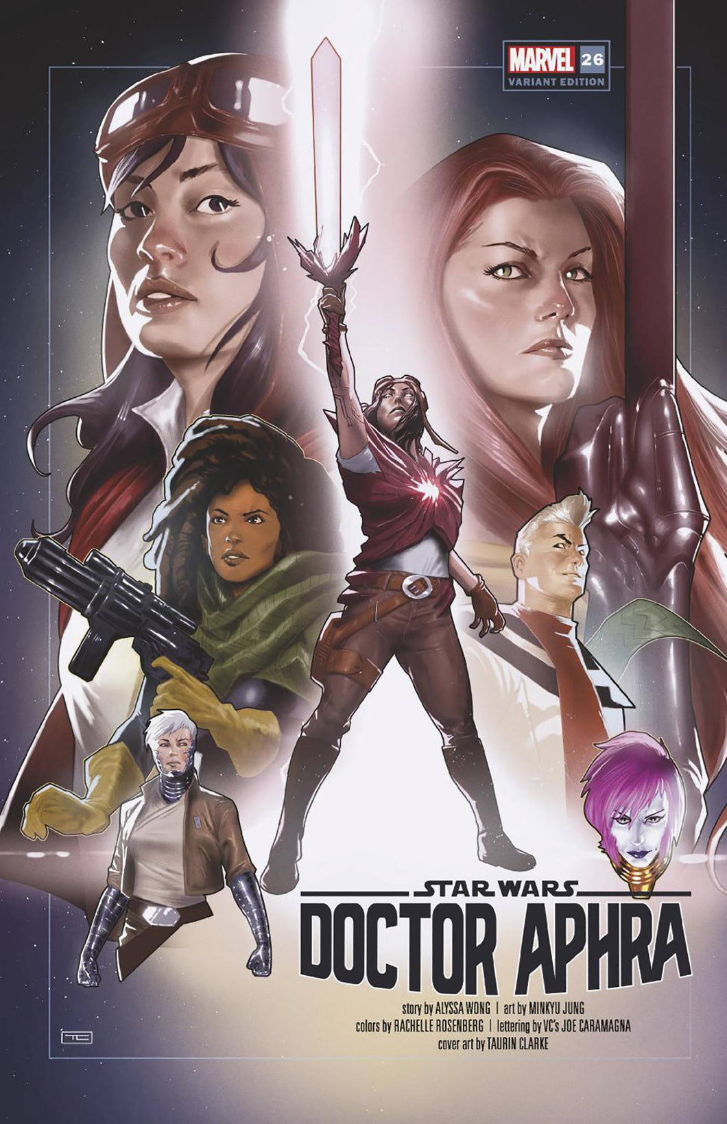 STAR WARS DOCTOR APHRA #26 CLARKE REVELATIONS VAR 🐧🧐
