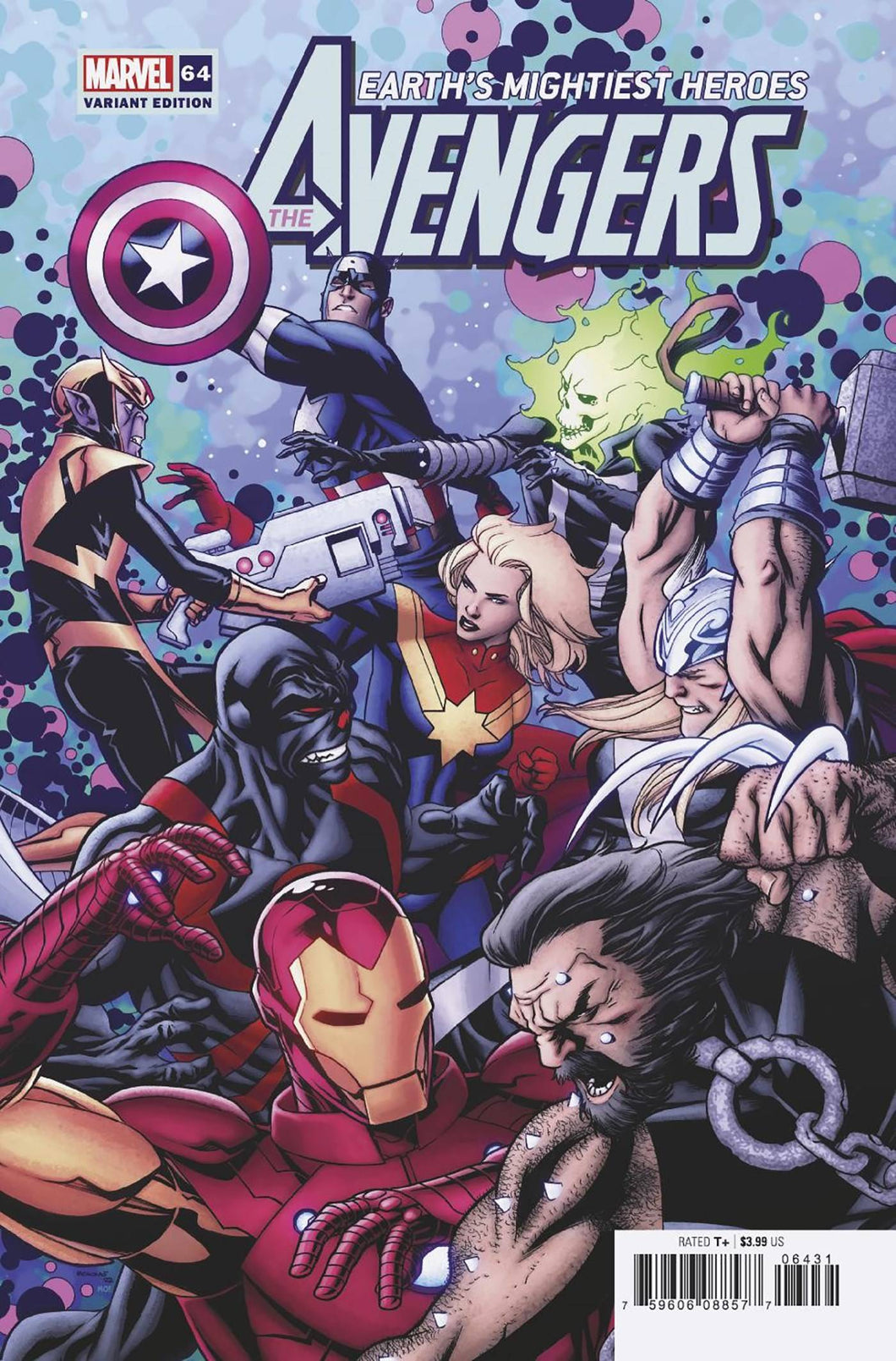 AVENGERS #64 25 COPY INCV MCKONE VAR 🐧🧐🤮