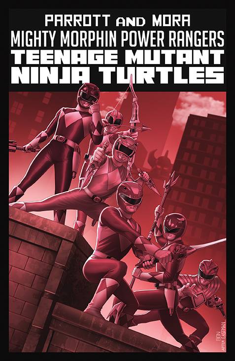 MMPR TMNT II #1 (OF 5) CVR G MMPR VAR BERNARDO 💎🧐🤮