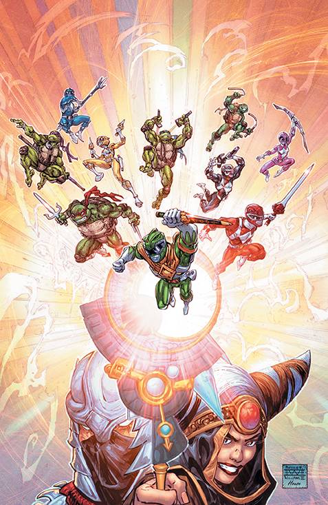 MMPR TMNT II #1 (OF 5) CVR K DLX ED VAR WILLIAMS II 💎🧐🤮