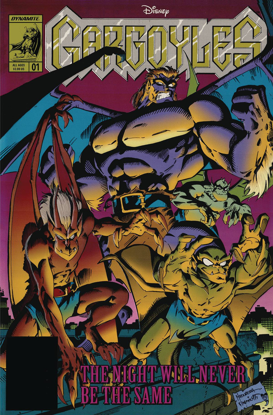 GARGOYLES #1 CVR O 50 COPY INCV MADUREIRA MODERN ICON VIRGIN 💎🧐🤮