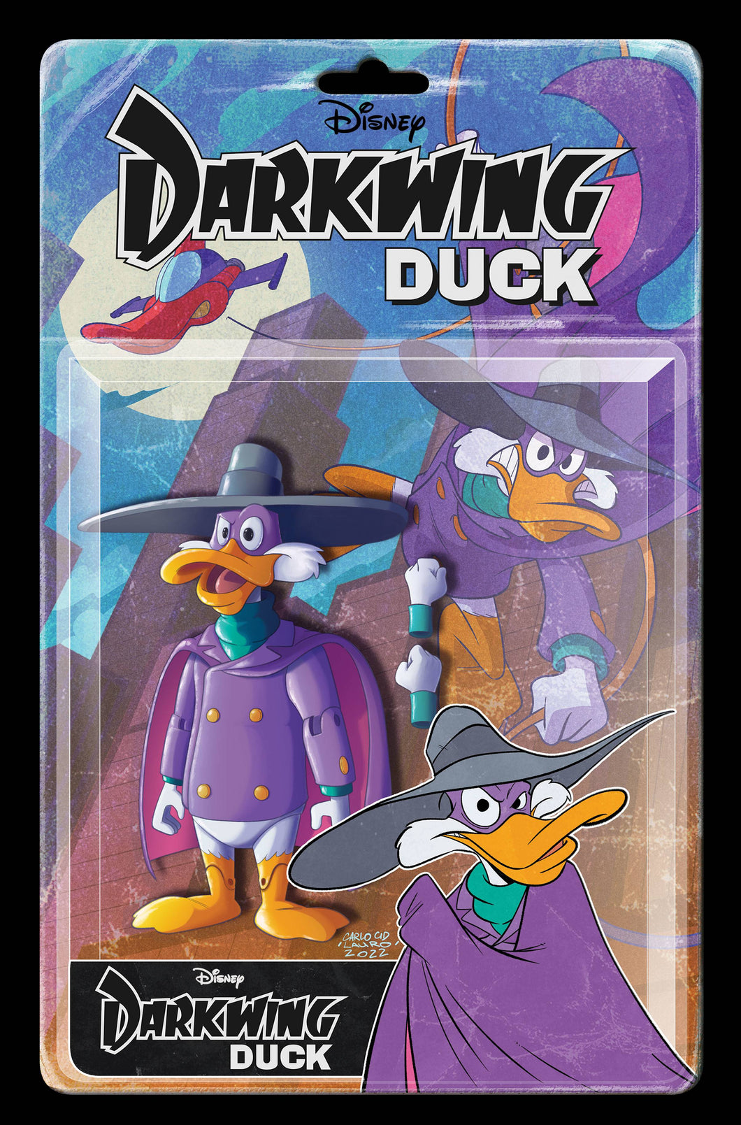 DARKWING DUCK #1 CVR L 30 COPY INCV ACTION FIGURE 💎🤮🧐