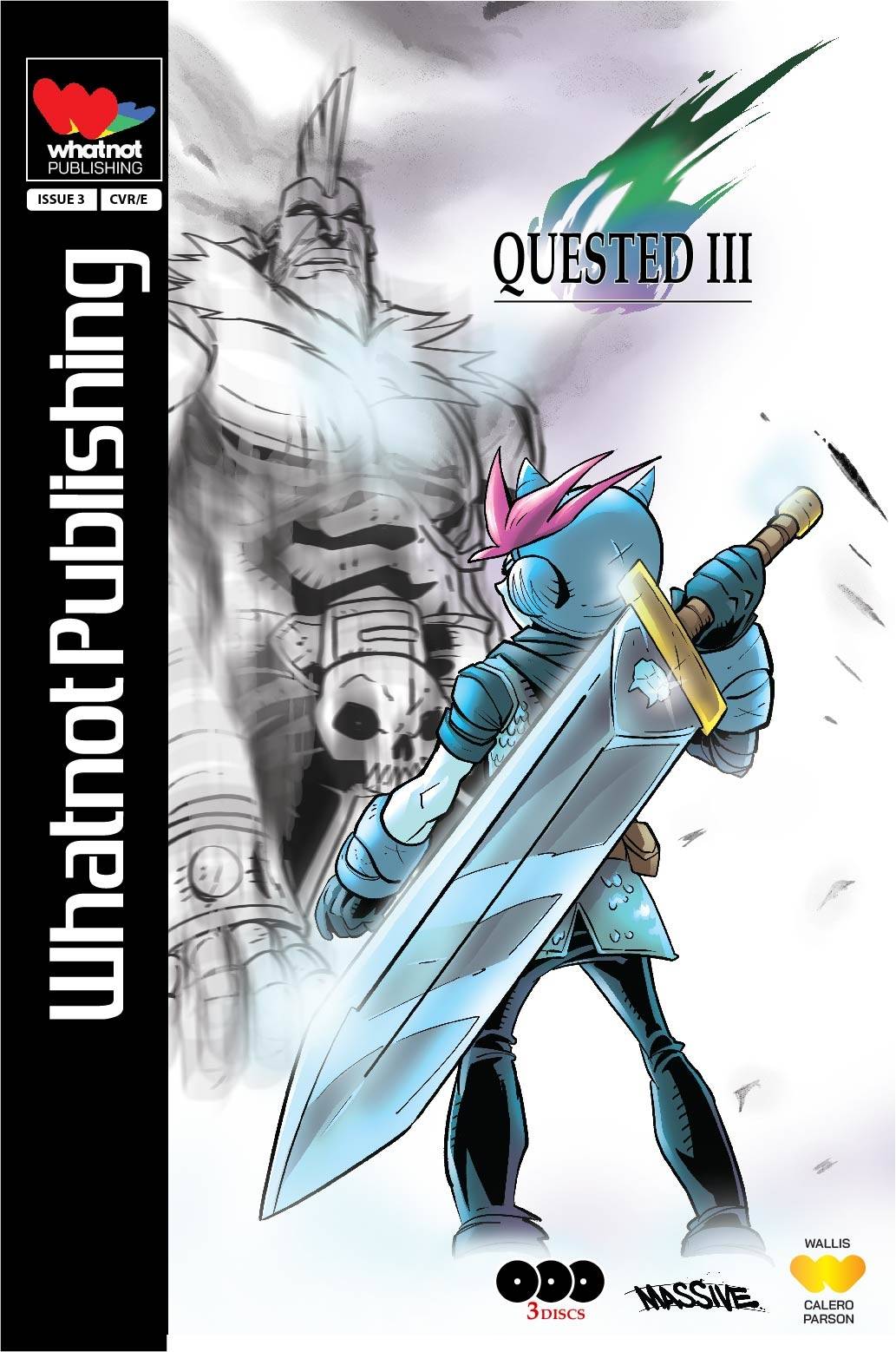 QUESTED #3 CVR E 10 COPY INCV CALERO FF7 HOMAGE VAR 💎🤮