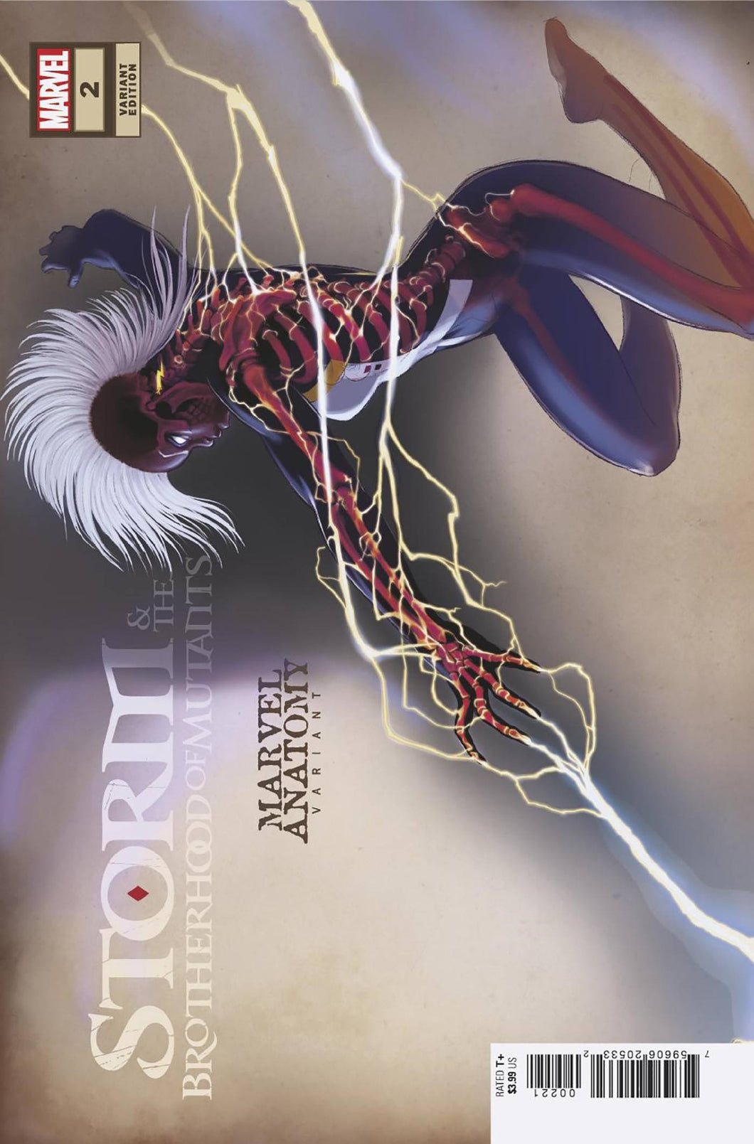 STORM & THE BROTHERHOOD OF MUTANTS 2 LOBE MARVEL ANATOMY VARIANT [SIN] 🐧🧐🤮