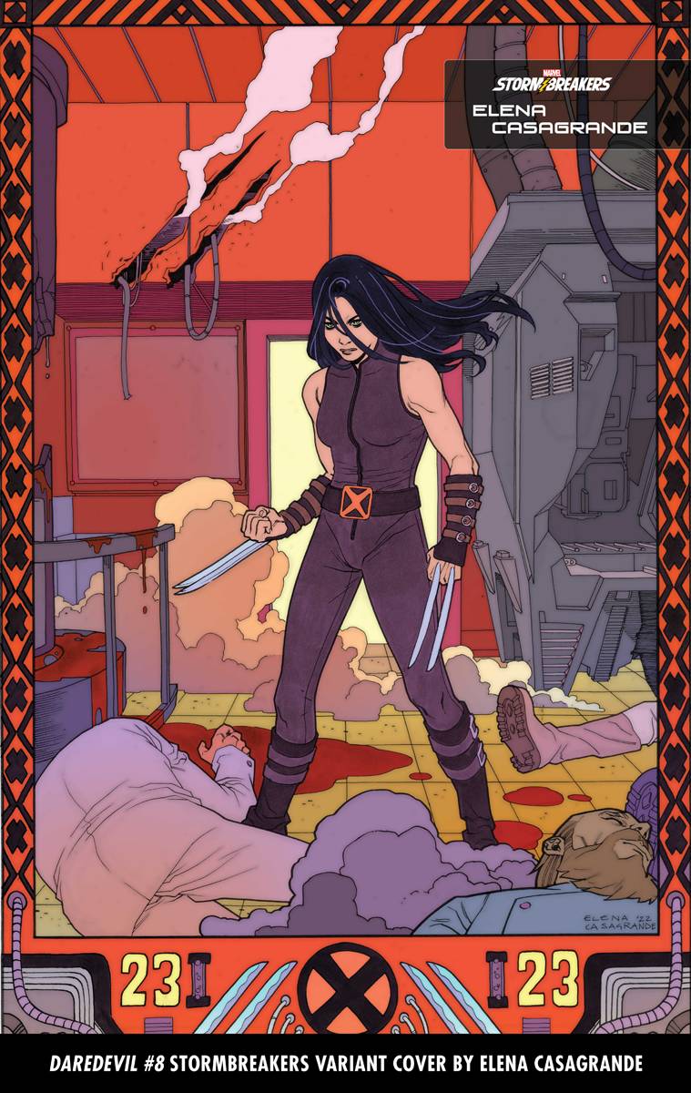 X-23 DEADLY REGENESIS #1 (OF 5) CASAGRANDE STORMBREAKER VAR 🐧🧐🤮