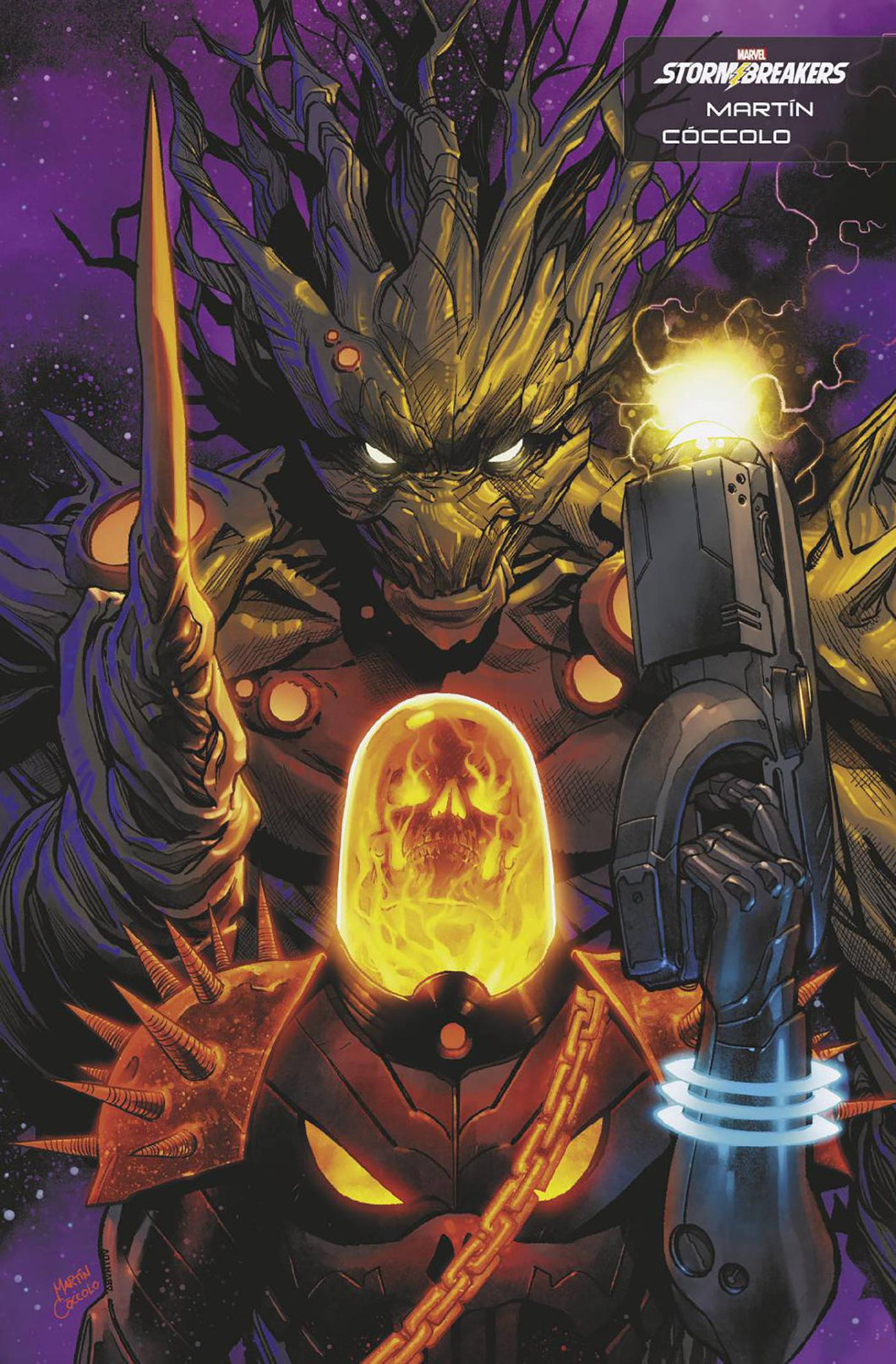 COSMIC GHOST RIDER 2 MARTIN COCCOLO STORMBREAKERS VARIANT 🐧🧐🤮