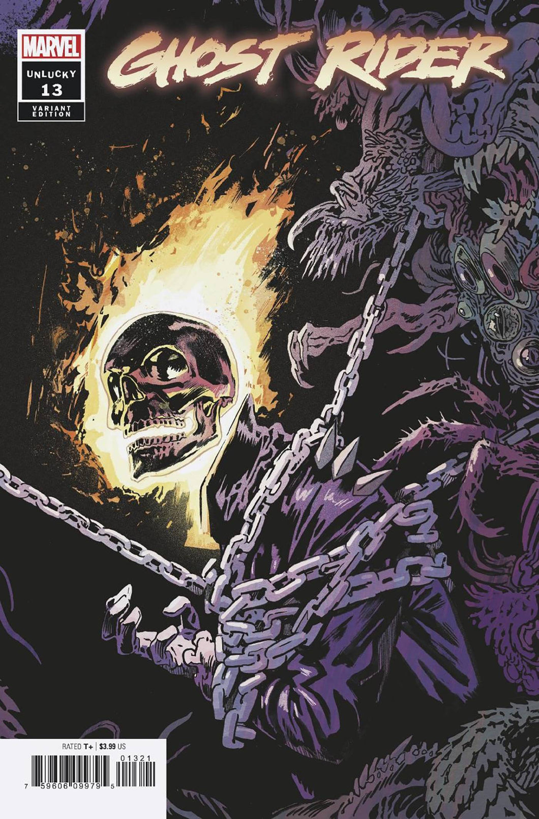 GHOST RIDER 13 MICHAEL WALSH UNLUCKY 13 VARIANT 🐧🧐🤮