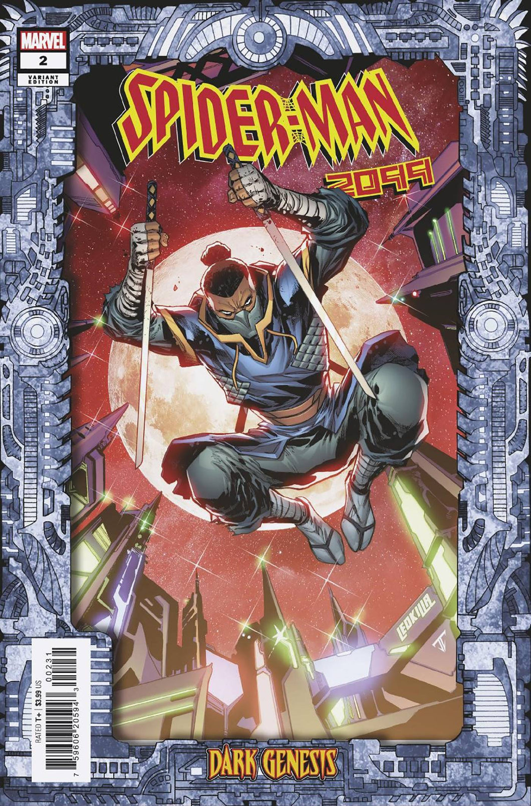 SPIDER-MAN 2099 DARK GENESIS #2 (OF 5) LASHLEY FRAME VAR 🐧🧐🤮