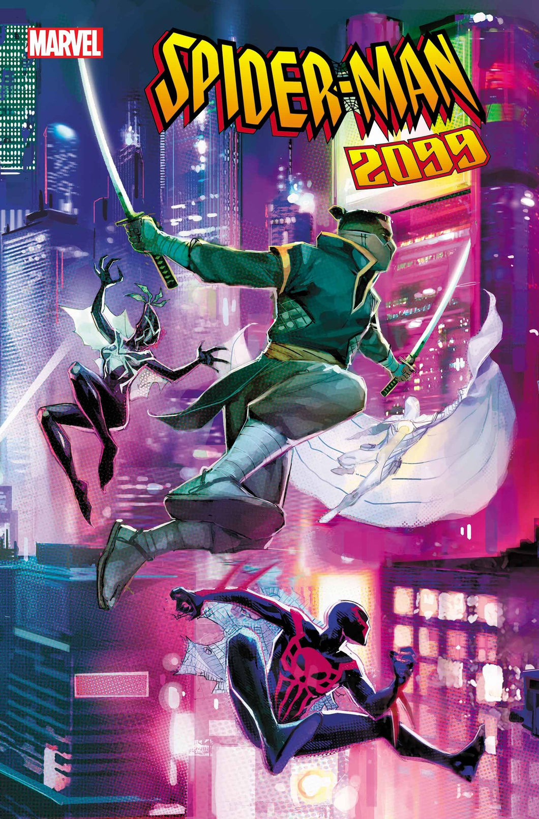 SPIDER-MAN 2099 DARK GENESIS #2 (OF 5) REIS CONNECTING VAR 🐧🧐🤮