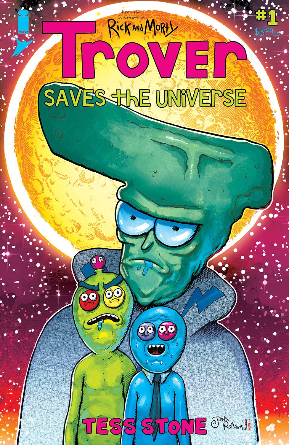 TROVER SAVES THE UNIVERSE #1 (OF 5) CVR B ROILAND & STONE