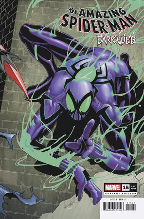 AMAZING SPIDER-MAN 15 LARROCA CONNECTING VARIANT [DWB] 🐧🤮 RELEASE 12/14
