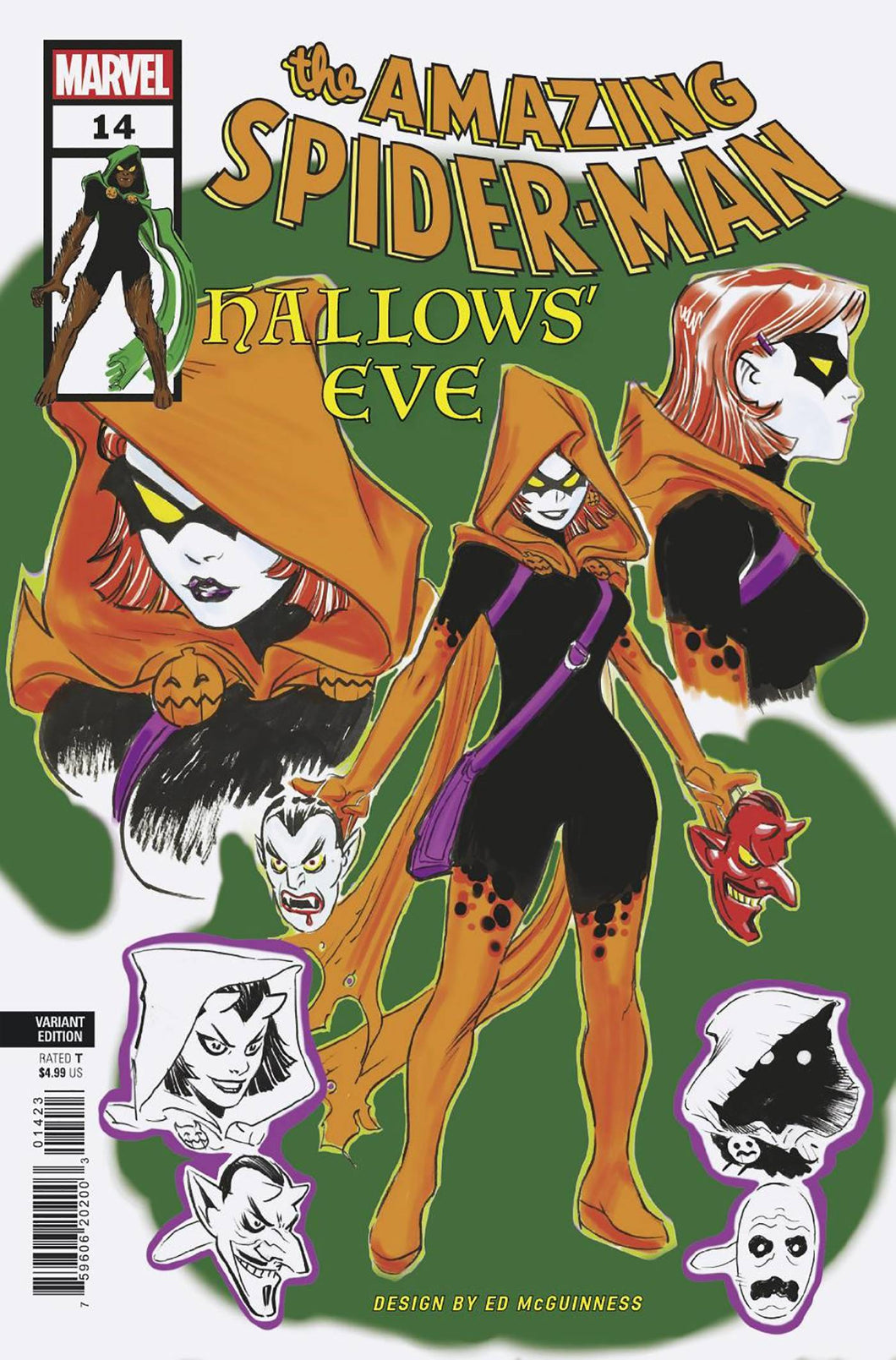 AMAZING SPIDER-MAN #14 MCGUINNESS DESIGN VAR 🐧🧐🤮