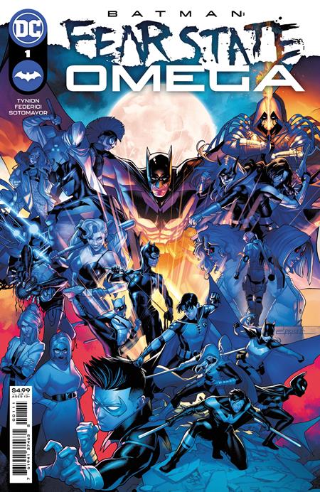 BATMAN FEAR STATE OMEGA #1 (ONE SHOT) CVR A JAMAL CAMPBELL 🌙🤮