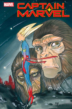 CAPTAIN MARVEL 46 MOMOKO PLANET OF THE APES VARIANT 🐧