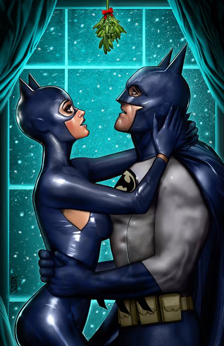CATWOMAN #50 CVR D NATHAN SZERDY HOLIDAY CARD STOCK VAR 🌙🧐🤮