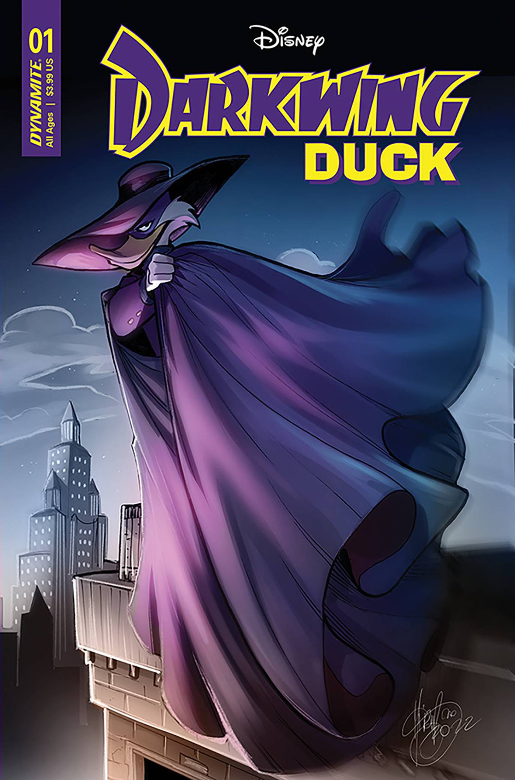 DARKWING DUCK #1 CVR B ANDOLFO 💎🤮🧐
