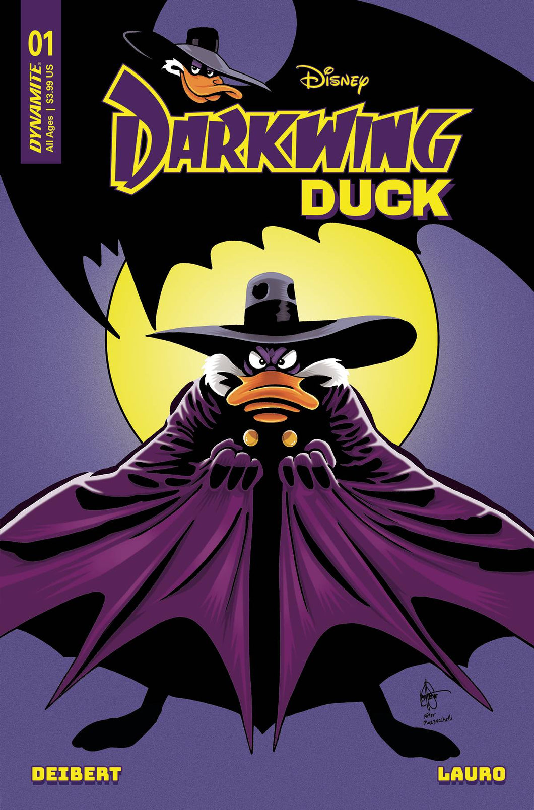 DARKWING DUCK #1 CVR ZB FOC BONUS HAESER ORIGINAL 💎🤮🧐