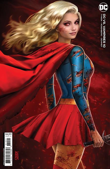 DC VS VAMPIRES #10 (OF 12) CVR B NATHAN SZERDY CARD STOCK VAR 🌙🤮