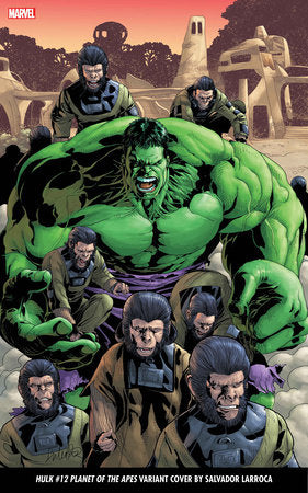 HULK 12 LARROCA PLANET OF THE APES VARIANT 🐧🤮🧐