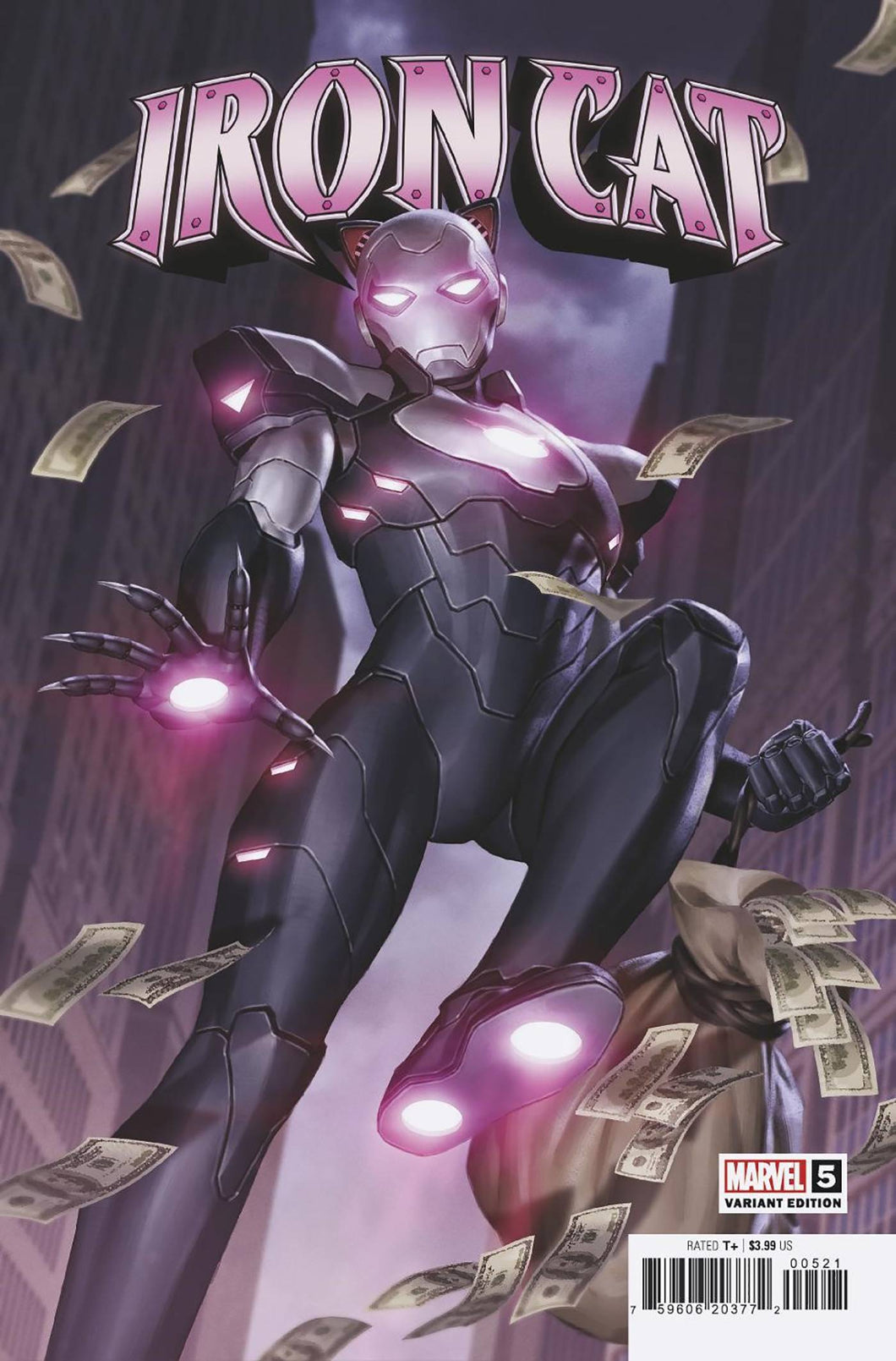 IRON CAT #5 (OF 5) YOON VAR 🐧🤮