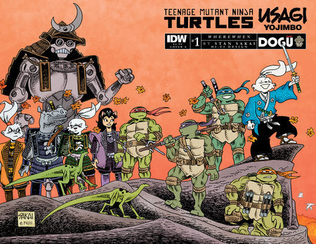 Teenage Mutant Ninja Turtles/Usagi Yojimbo: WhereWhen #1 Cover A (Sakai) 🐧