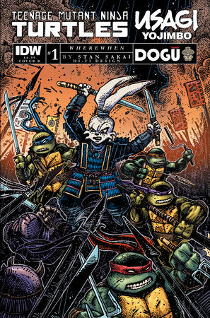 Teenage Mutant Ninja Turtles/Usagi Yojimbo: WhereWhen #1 Variant B (Eastman) 🐧